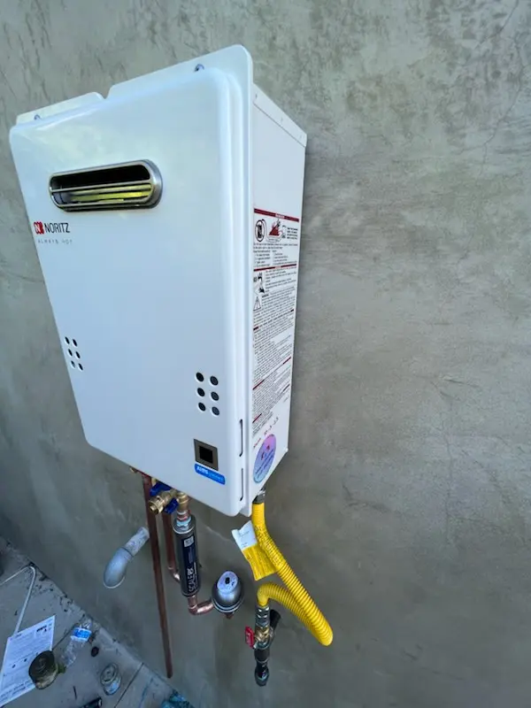 Tankless water heater installation for Crandall homes